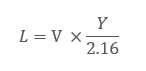 formula for taper length calculating edgelines at abrupt changes in lane width