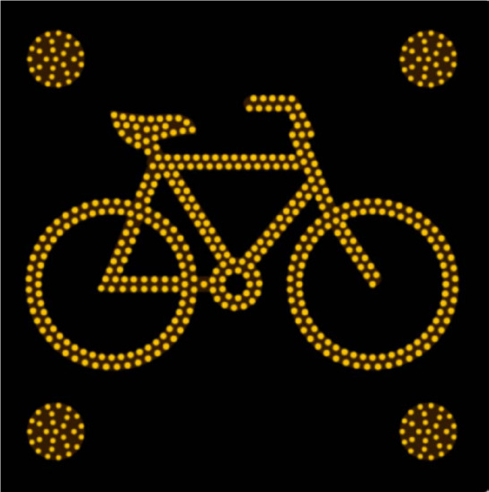 Cyclist symbol