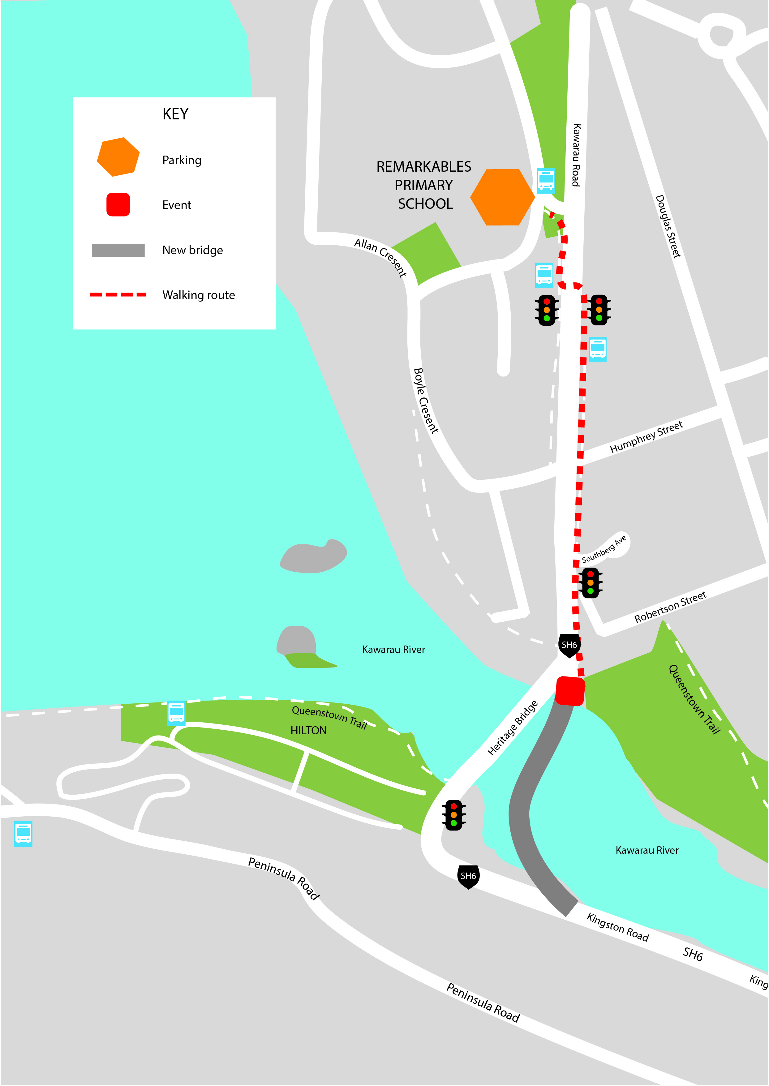 Open day map