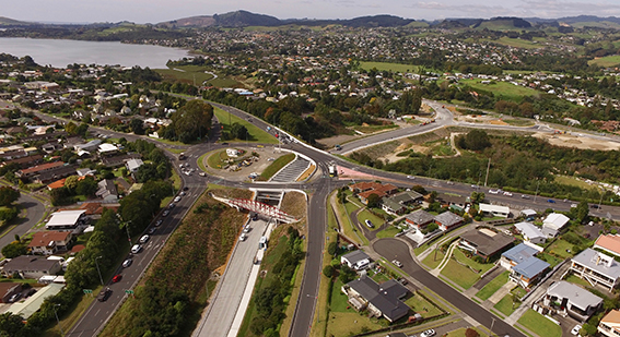 Connecting the new Maungatapu underpass to local roads