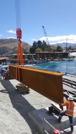 Unloading on the banks of the Kawarau River, Queenstown