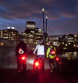 cyclists reminded to check bike lights