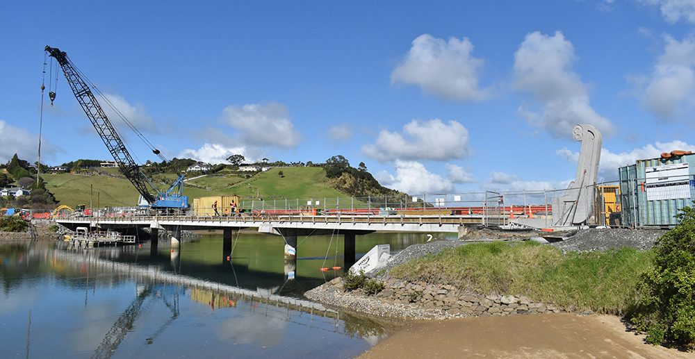 The new Taipa bridge.