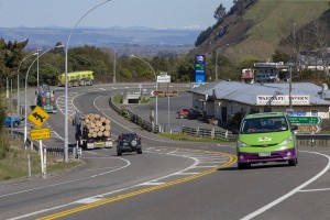 State Highway 5 at Waiotapu