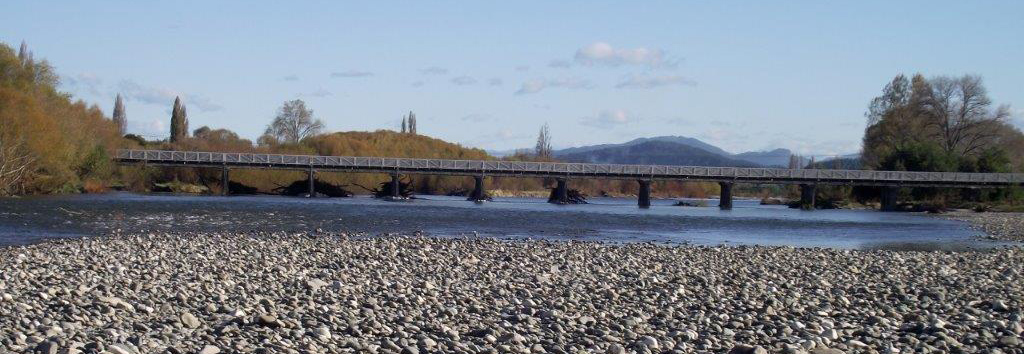 Motueka River bridge on SH60