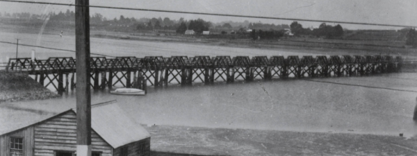Original Māngere bridge 1907