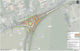 Detailed drawings of the roundabout design