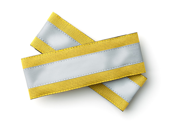 Yellow reflector bands