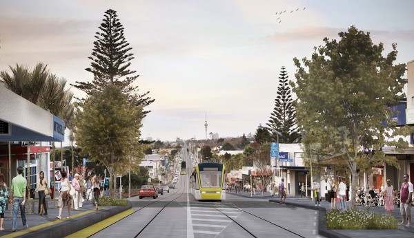 Light rail to transform Auckland