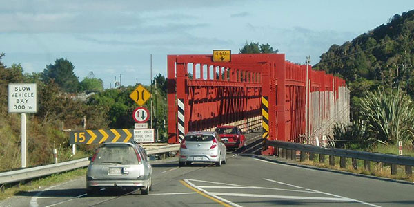 Taramakau Road and Rail bridge.