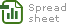 Spreadsheet symbol