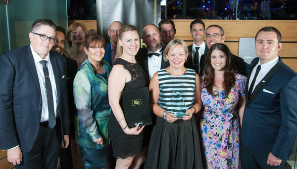 The Transport Agency team at the HRINZ Awards
