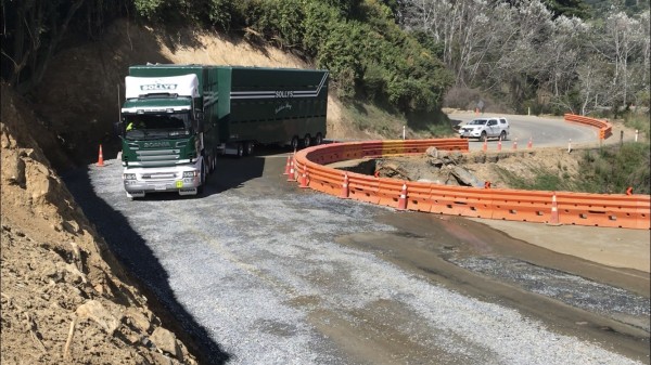 Trialling longer vehicles on the Takaka Hill Road