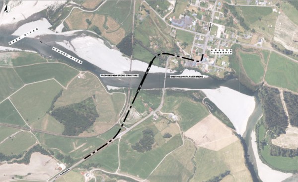 New Ahaura Bridge plan