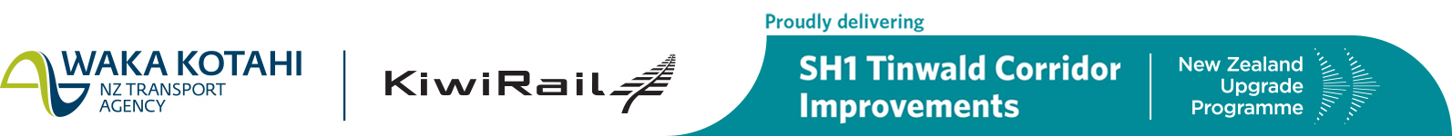 SH1 Tinwald corridor improvements NZ Upgrade logo