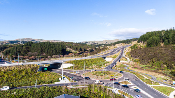  View of completed SH58 Interchange