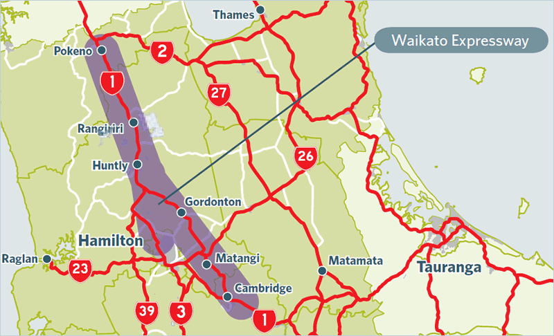Roads of national significance - Waikato